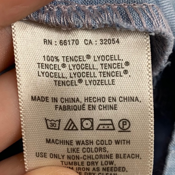 Anthropologie Holding Horses Riley Chambray Dress - Picture 5 of 5